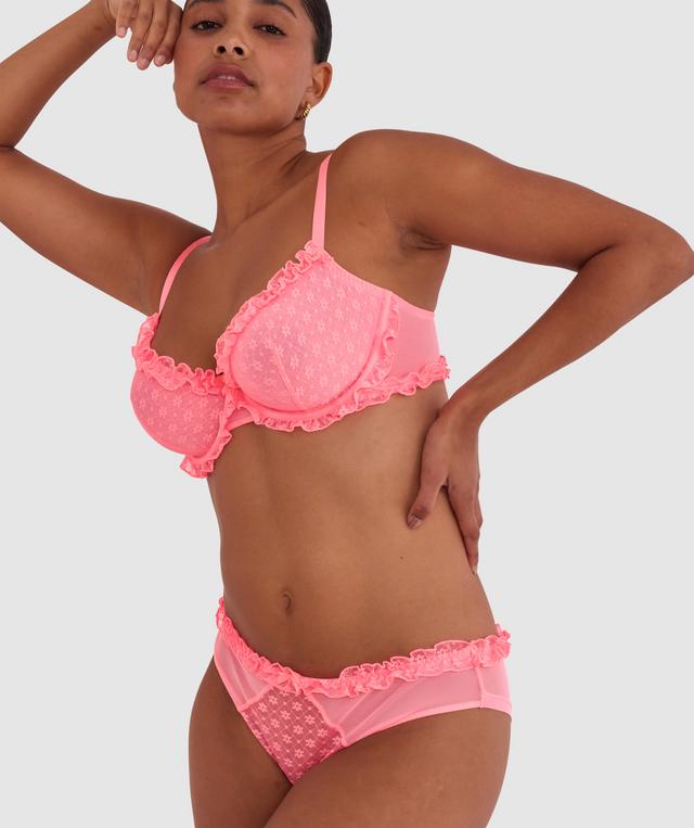 Priscilla Unlined Bra - Pink