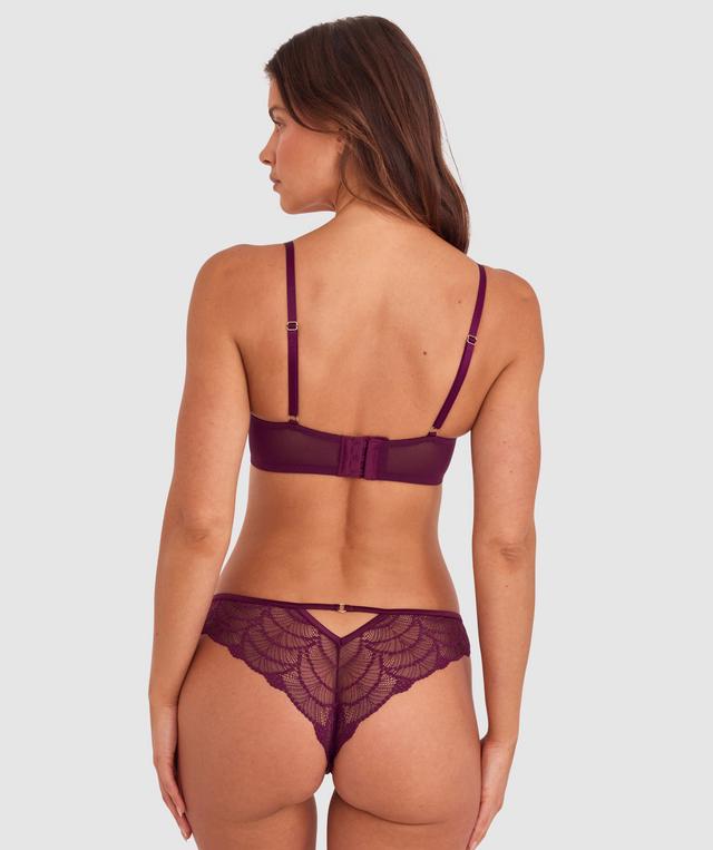 Summer Push Up Bra - Dark Purple