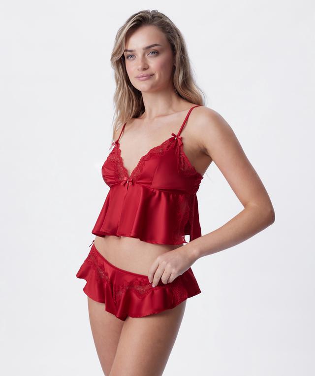 Night Games Summer Crush French Knicker - Red