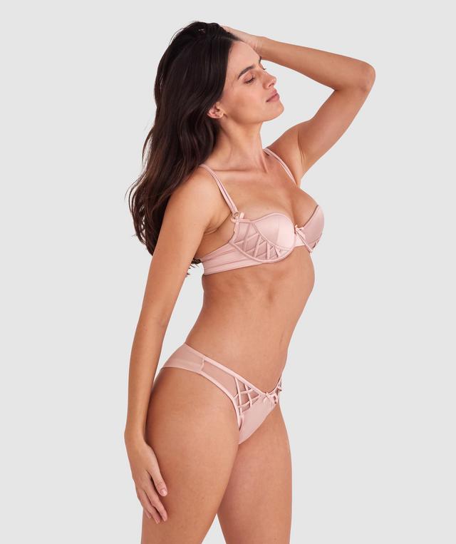 Vamp Bittersweet Push Up Bra - Blush Pink