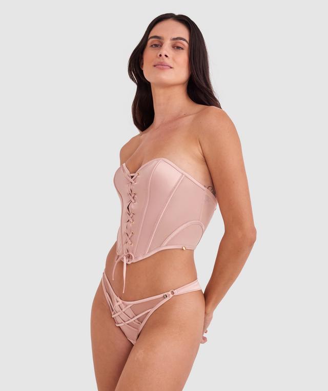 Vamp Bittersweet Corset - Blush Pink
