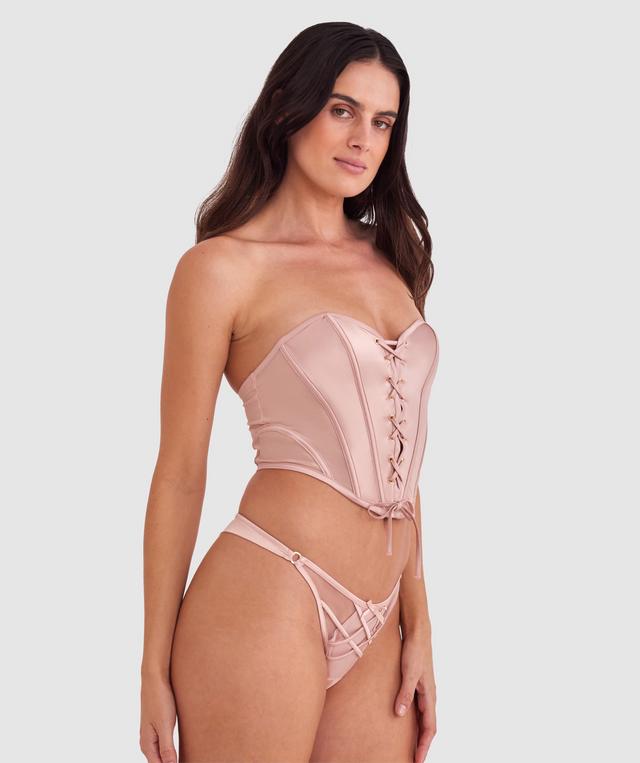 Vamp Bittersweet Corset - Blush Pink