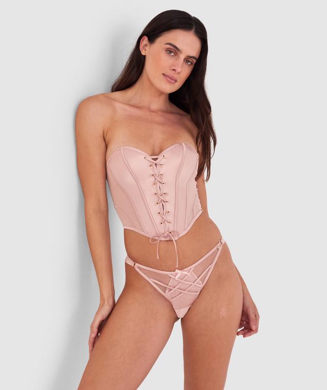 Vamp Bittersweet Corset - Blush Pink