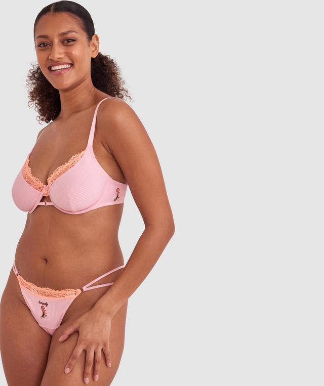 Indy String Set - Pink/Orange