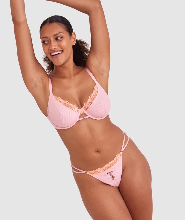 Indy String Set - Pink/Orange