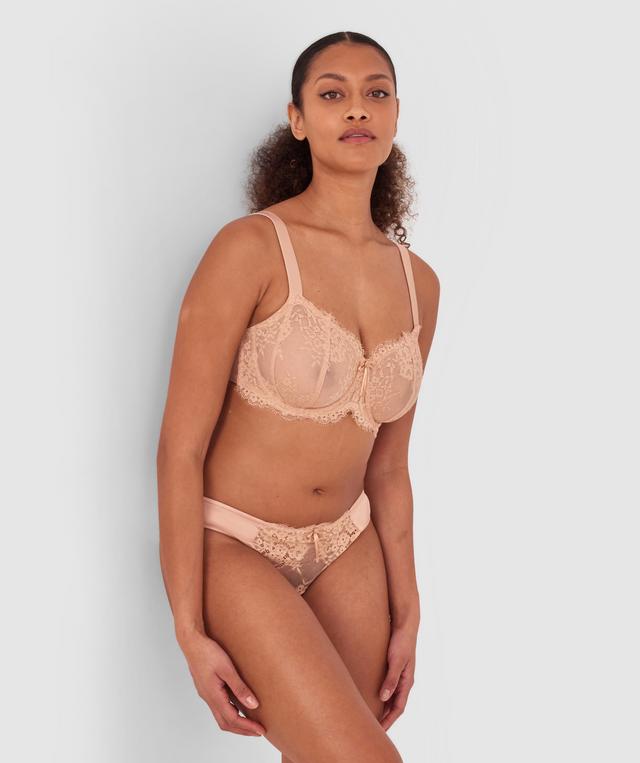 Sienna Brazilian Knicker - Nude