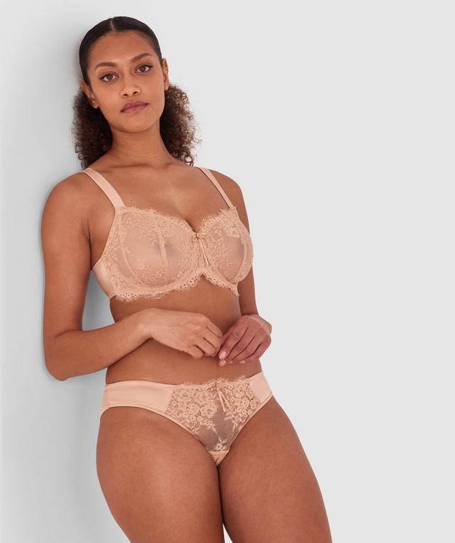 Sienna Brazilian Knicker - Nude