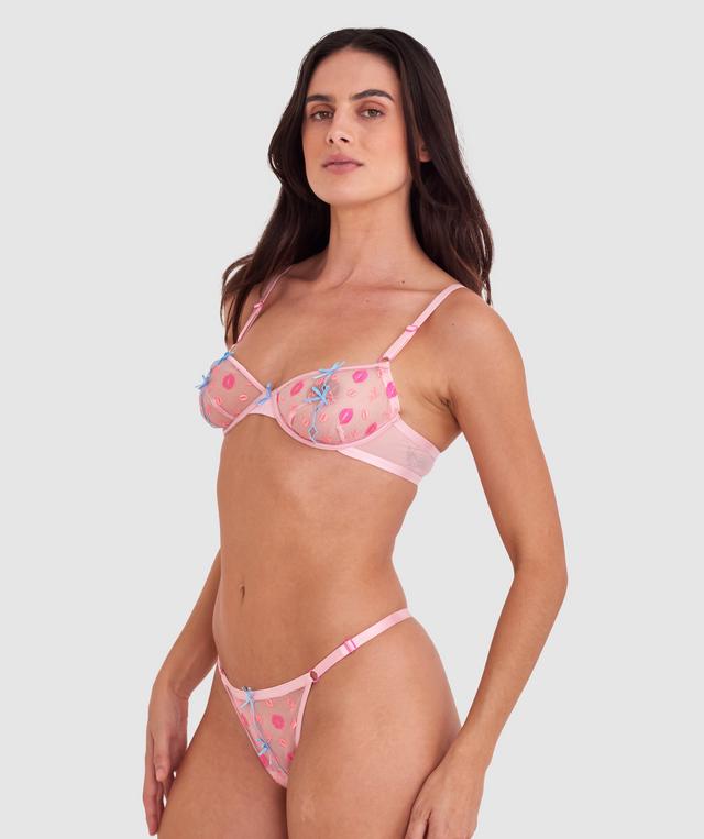 Night Games Kiss Kiss Set - Pink