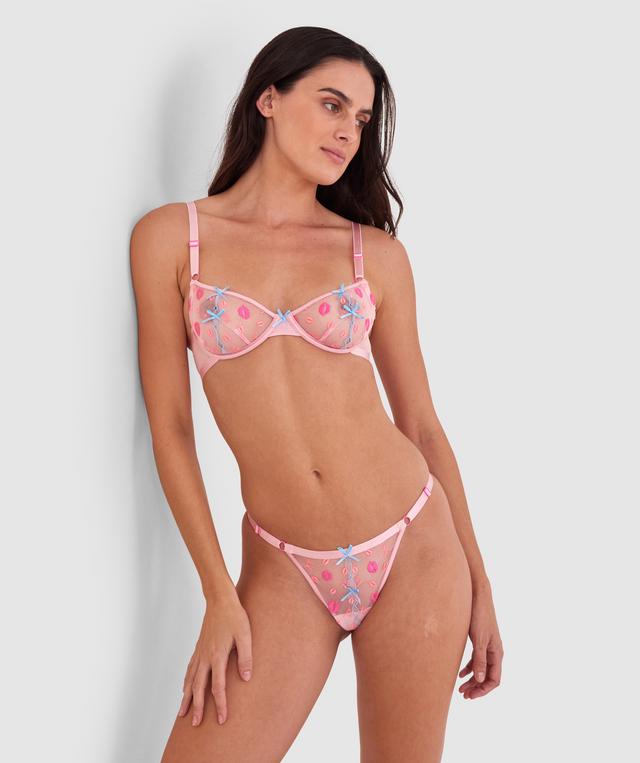Night Games Kiss Kiss Set - Pink