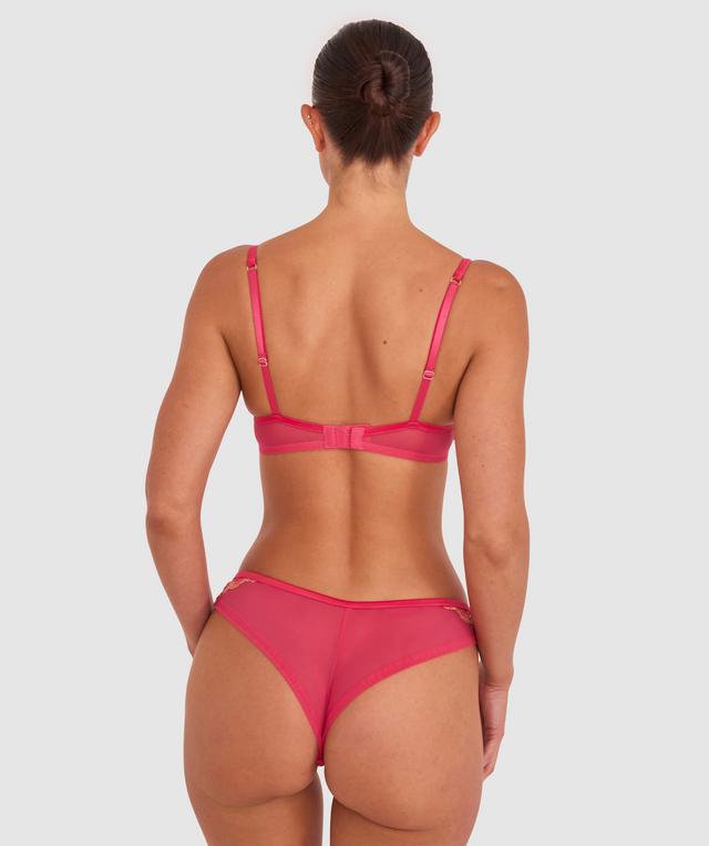 Vamp Picturesque Push Up 1/4 Cup - Hot Pink