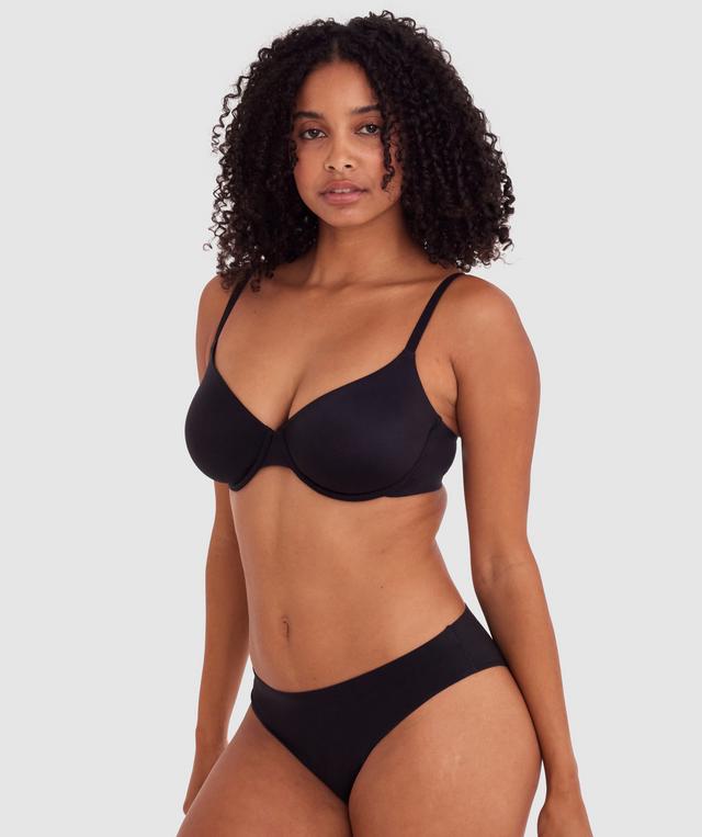 Body Bliss Unlined Demi - Black