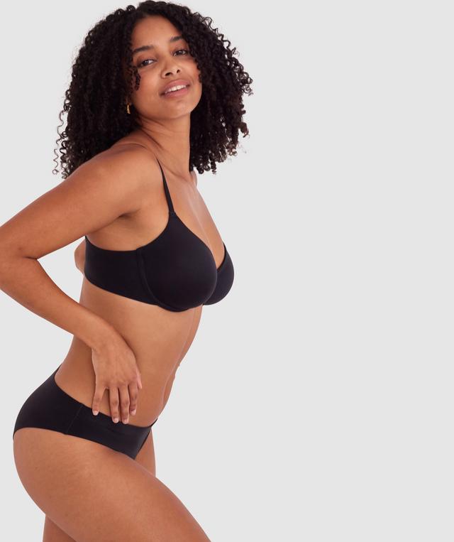 Body Bliss Unlined Demi - Black