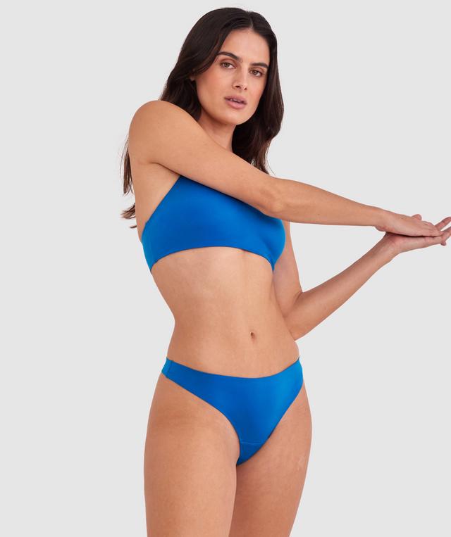 Body Bliss Wirefree Scoop Bra - Teal