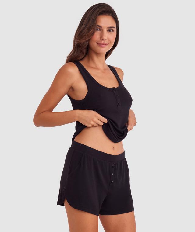 Body Bliss Lounge Short - Black