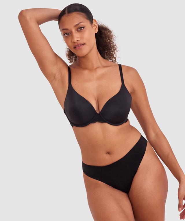 Sexy Basics Lightly Lined Bra - Black