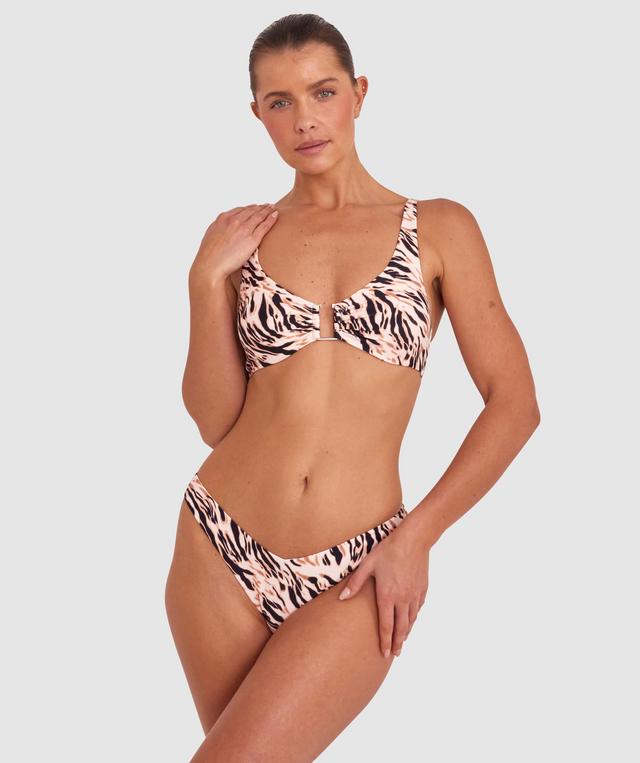 Polly Bralette Bikini Top - Print