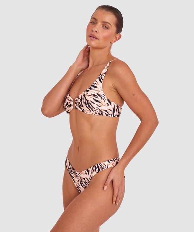 Polly Brazilian Knicker Bikini Bottom - Print