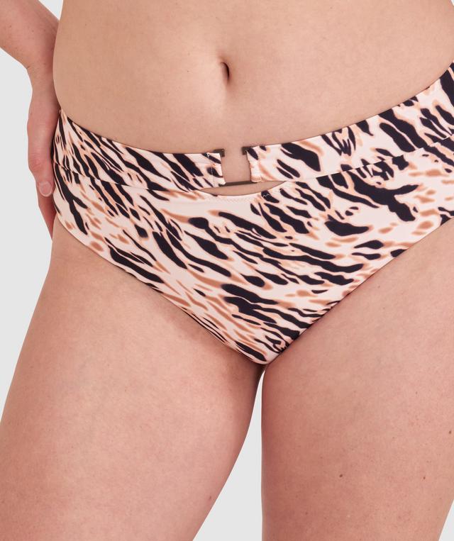 Polly High Waist Bikini Bottom - Print