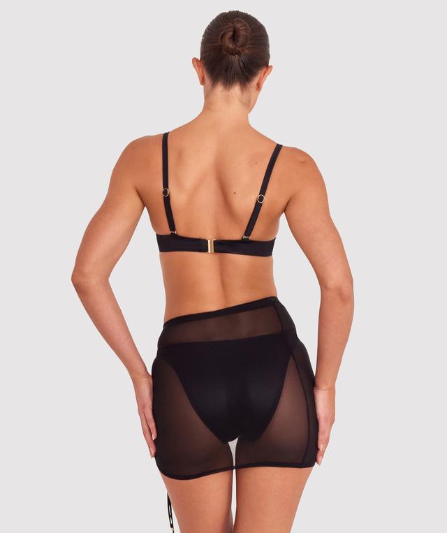 Ride It Cowgirl Mesh Skirt - Black