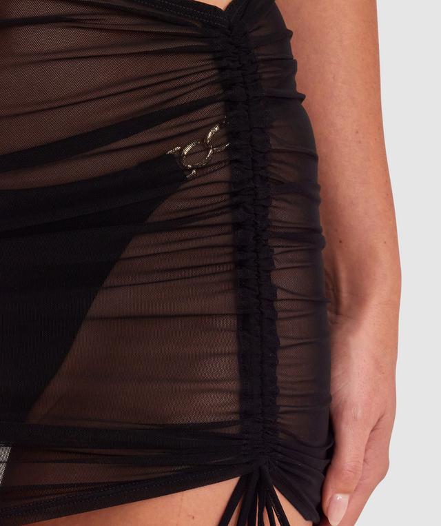 Ride It Cowgirl Mesh Skirt - Black
