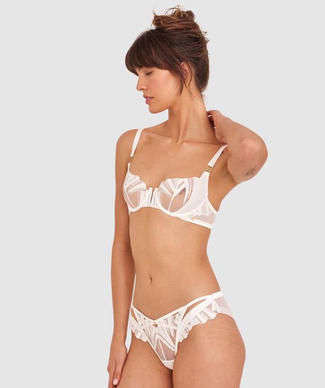 Vamp French Kisses Bra-Ivory