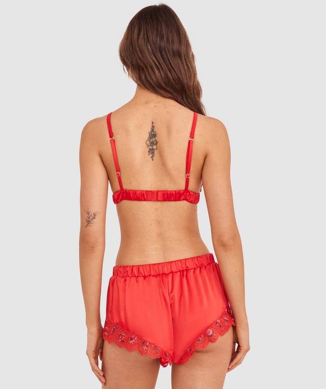 Enchanted Summertime Serenade French Knicker-Light Red / Multi