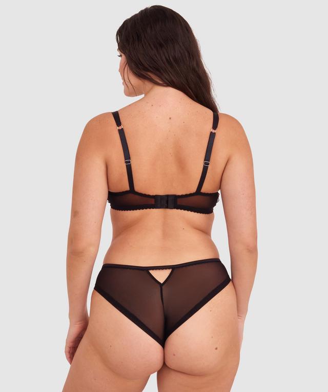 Enchanted Late Night Lovers Bra-Black / Multi