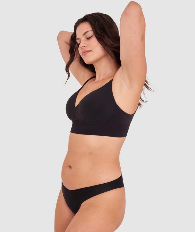 Base Layers Wirefree Full Coverage - Black