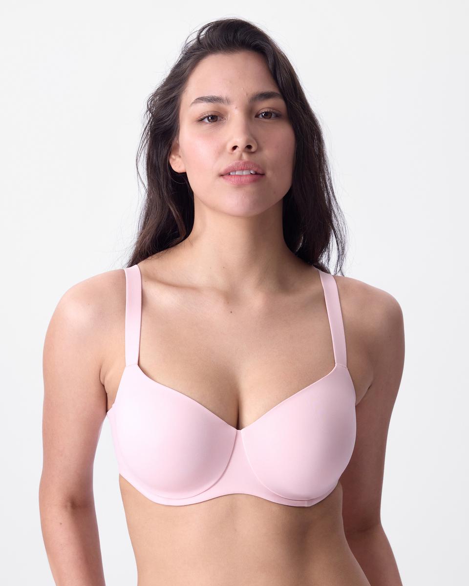 Sapphire Smooth Full Coverage Bra - Light Pink