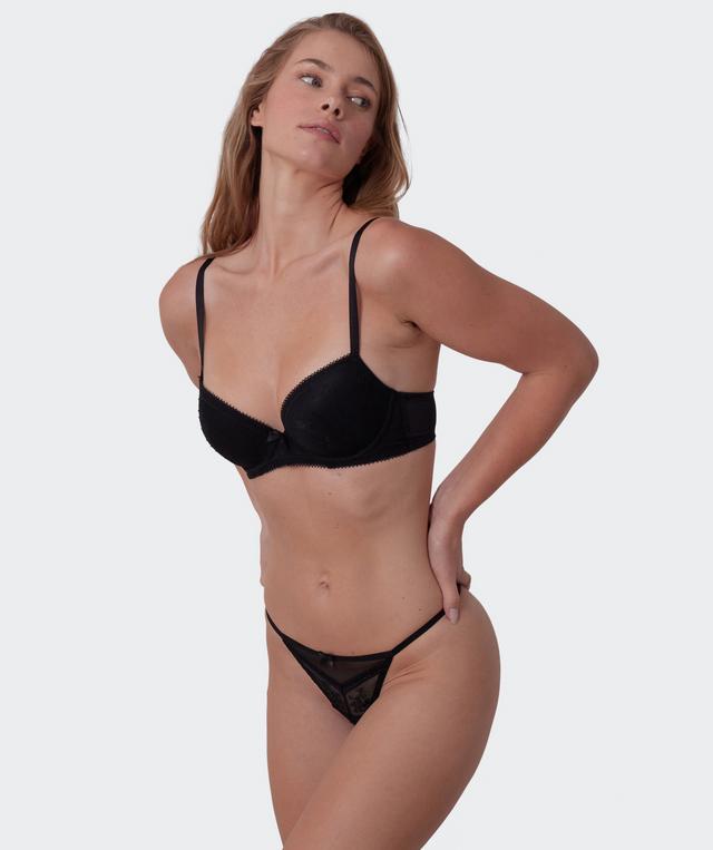 Drew Push Up Bra - Black
