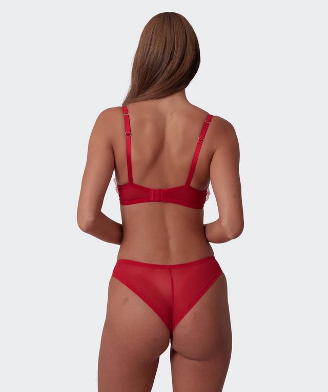 Enchanted Everlasting Unlined Bra - Red