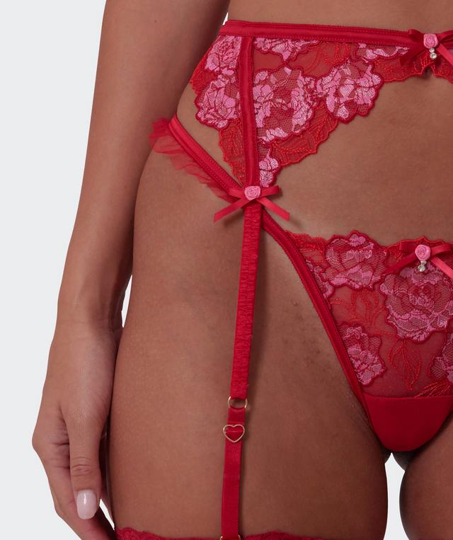 Enchanted Everlasting Suspender - Red