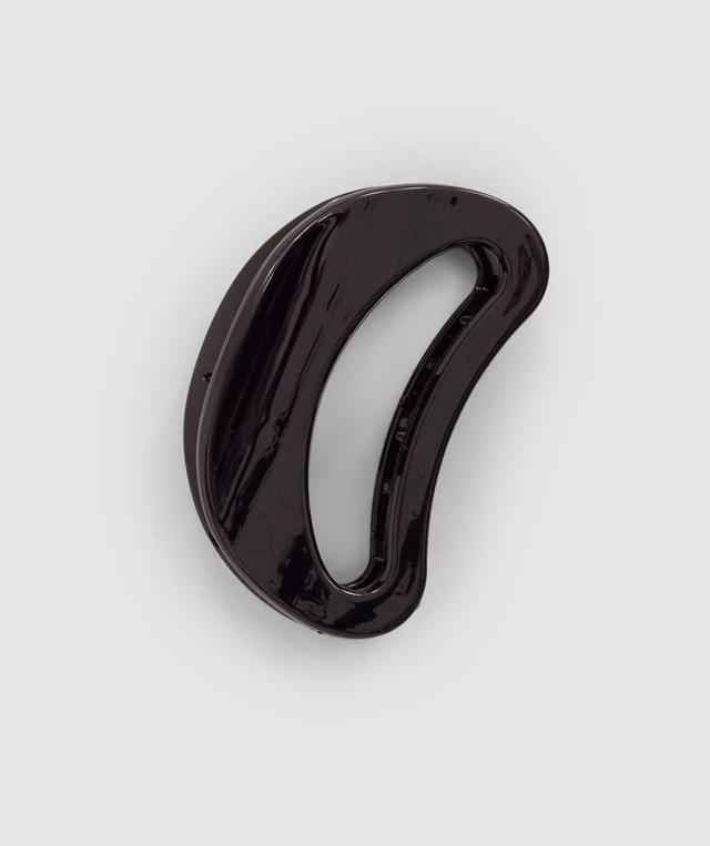 Round Clip With Logo - Black