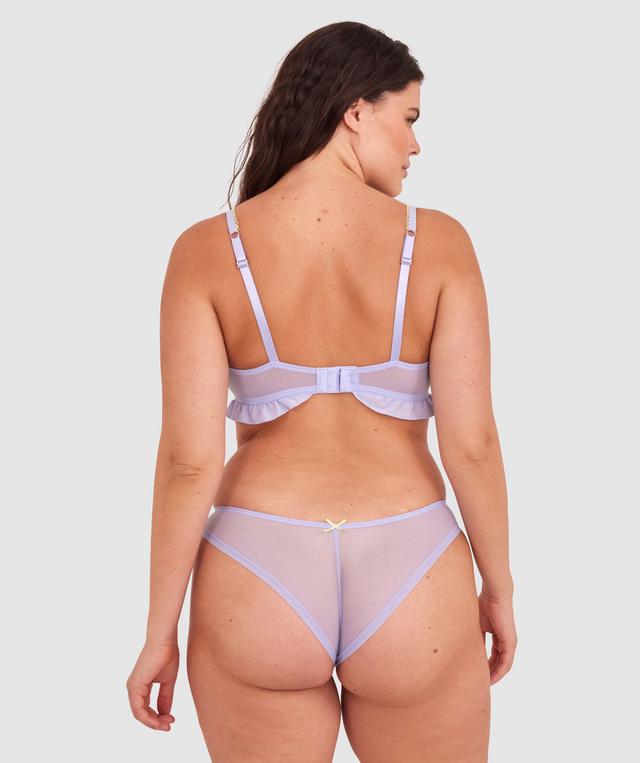 Enchanted Be My Bow Bra - Lavender