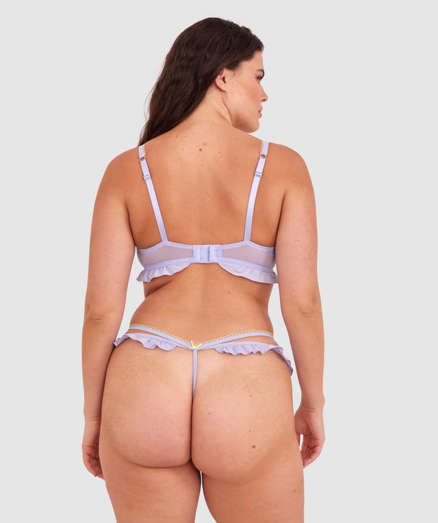 Enchanted Be My Bow High Leg String - Lavender