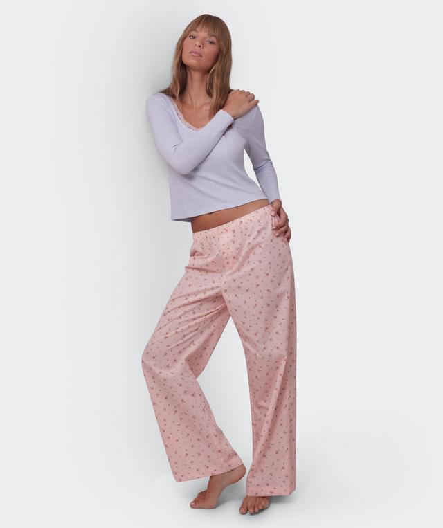 Mix And Match Long Pant - Print Ditsy Floral