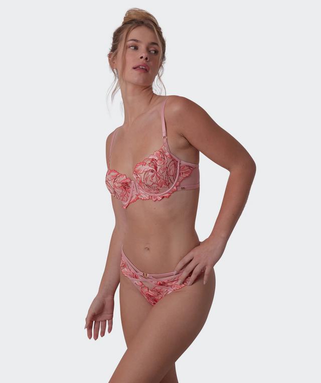 Vamp Your Loss Brazilian Knicker - Dusty Pink