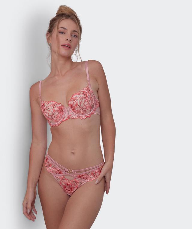 Vamp Your Loss Brazilian Knicker - Dusty Pink