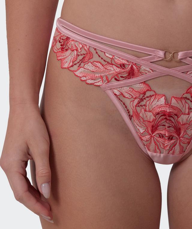 Vamp Your Loss Brazilian Knicker - Dusty Pink