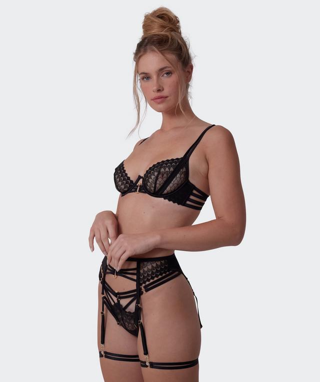 Night Games Spoil Me Suspender-Black