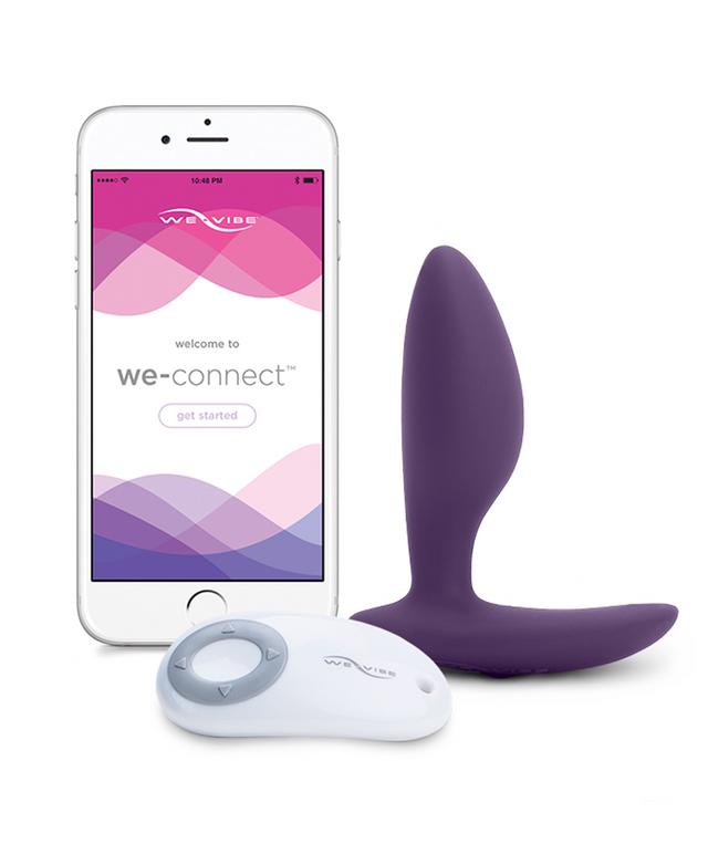 We-Vibe Ditto Vibrating Backdoor Plug with app - Purple
