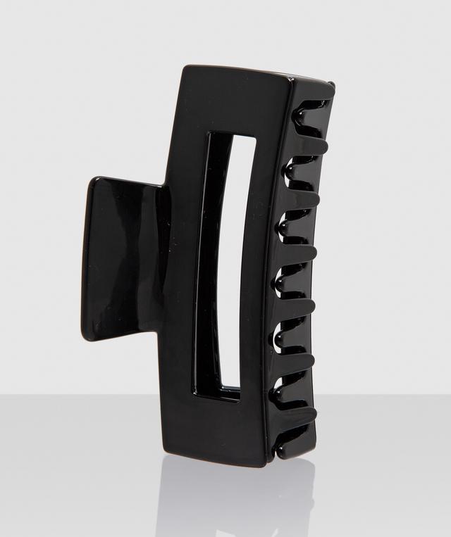 Acrylic Hair Clip - Black