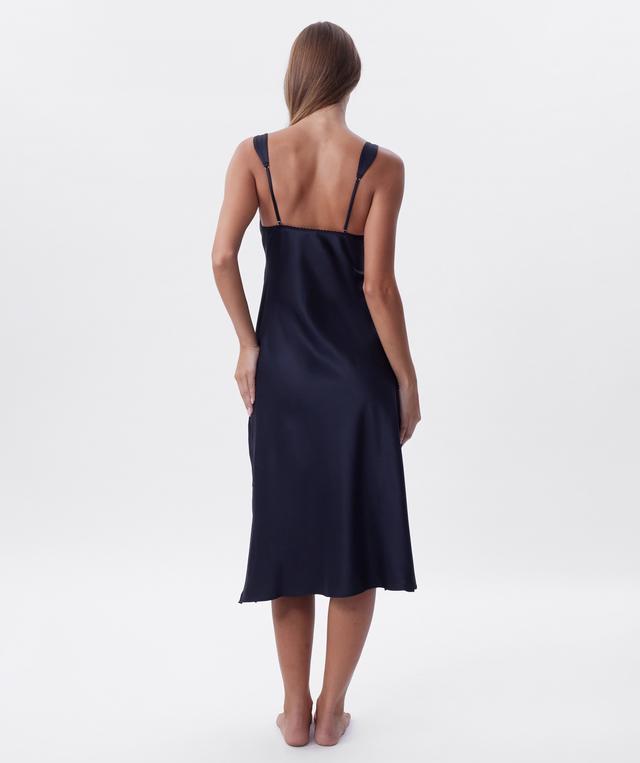 Alannah Long Slip - Black