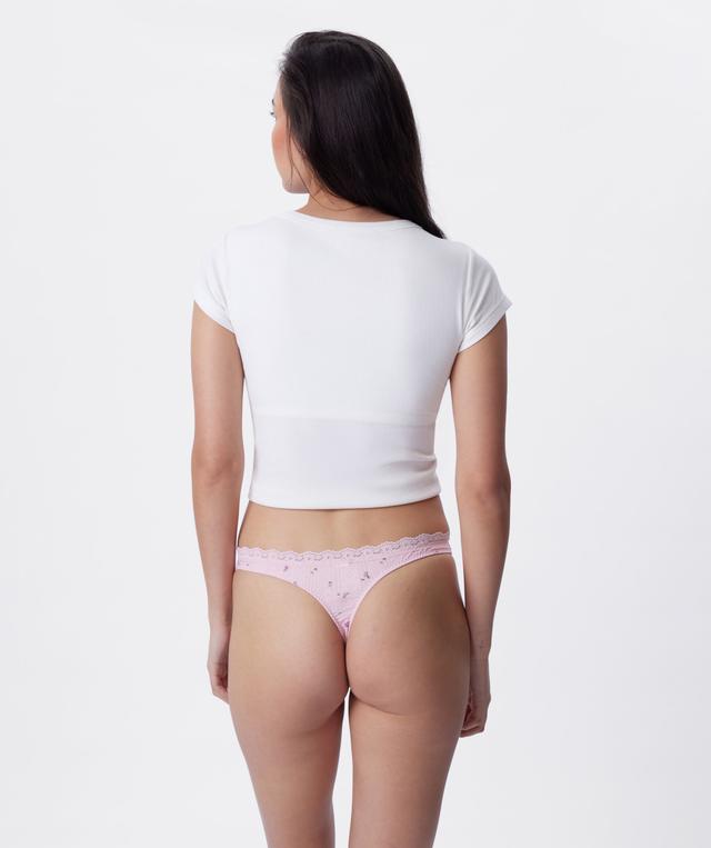 Alba G String - Print Ditsy Floral