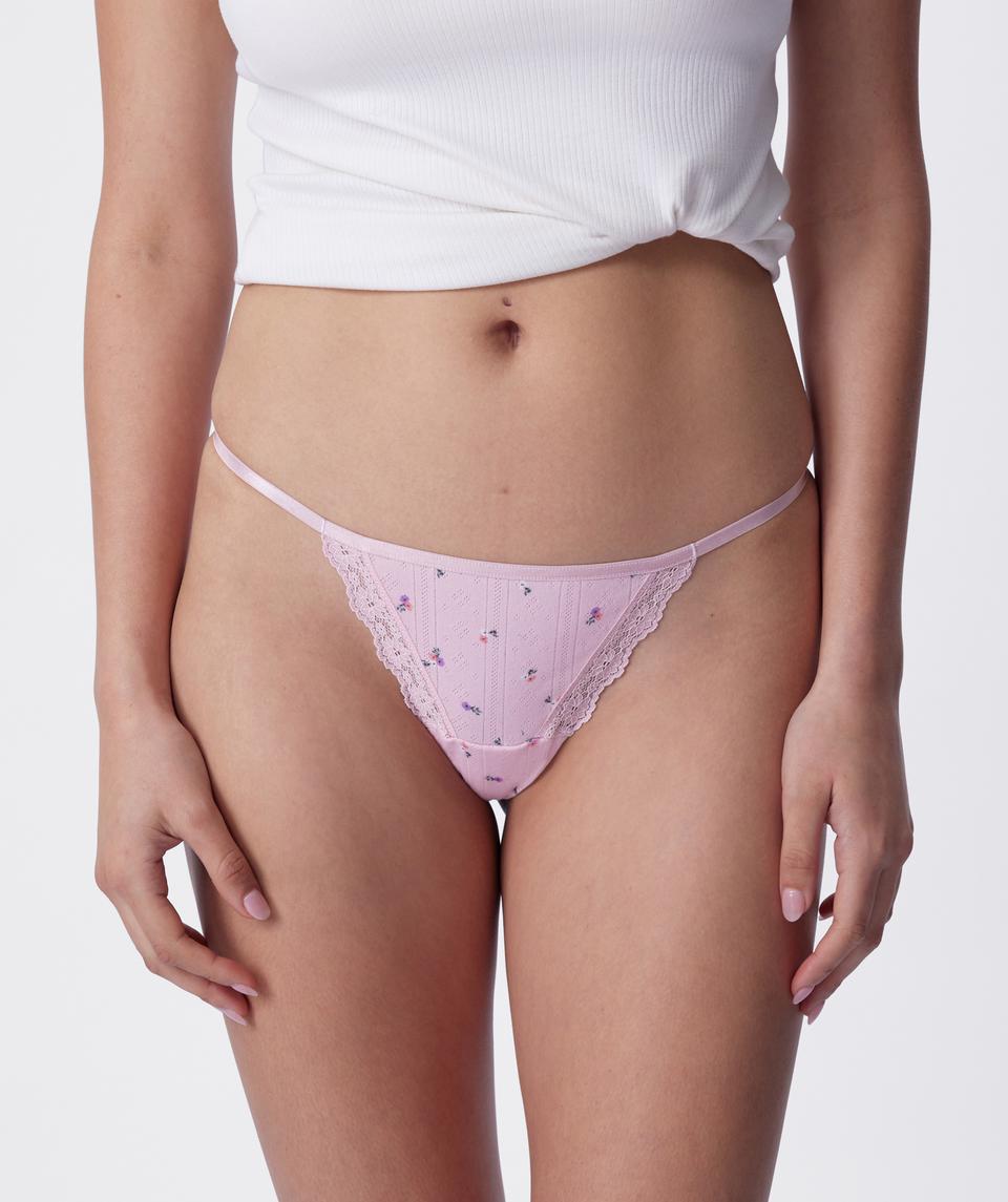 Alba String - Print Ditsy Floral