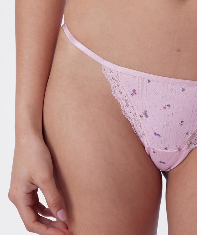 Alba String - Print Ditsy Floral
