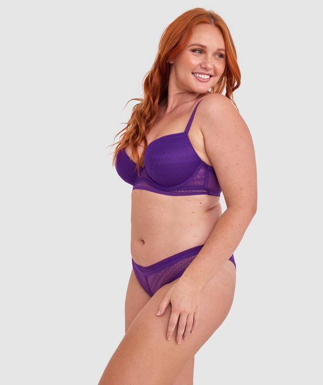 Alby Contour Bra - Purple