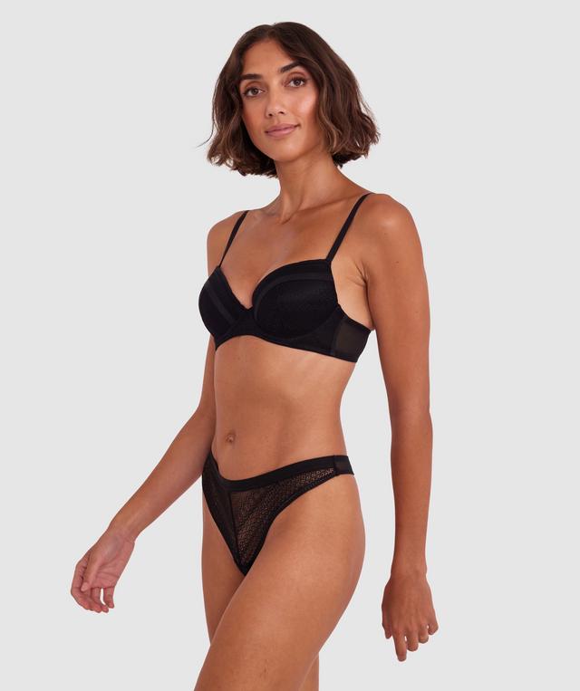 Alby Push Up Bra - Black