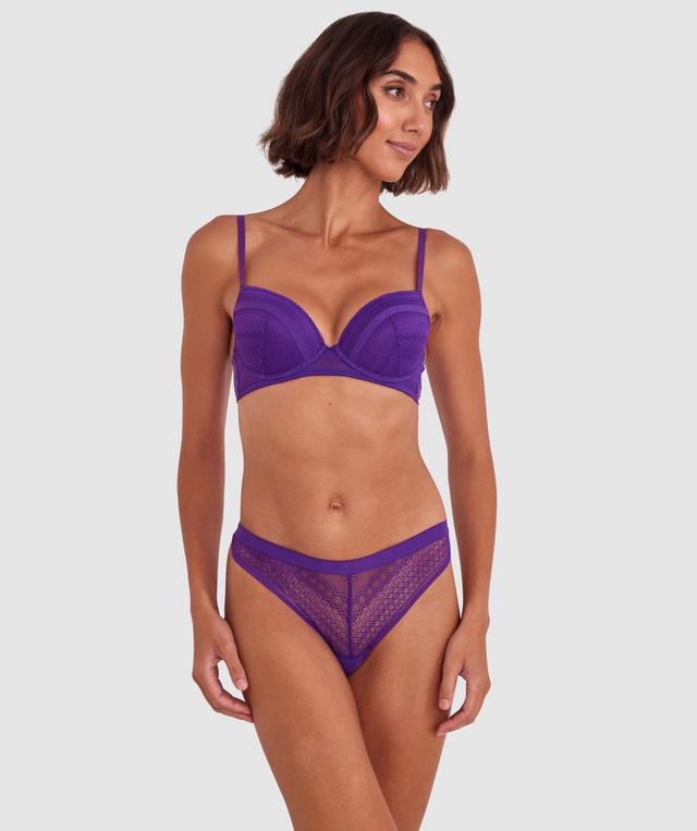 Alby V String - Purple