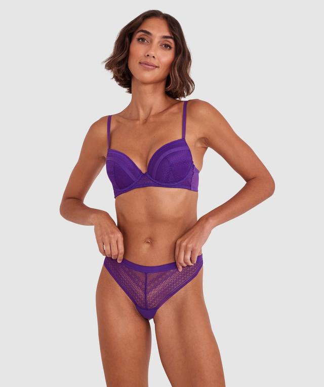 Alby V String - Purple